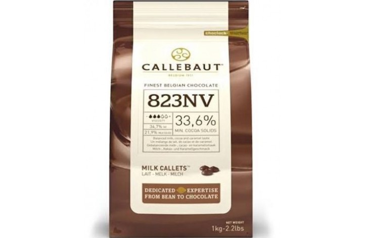 Barry Callebaut (823) Milk Chocolate Callets 1kg